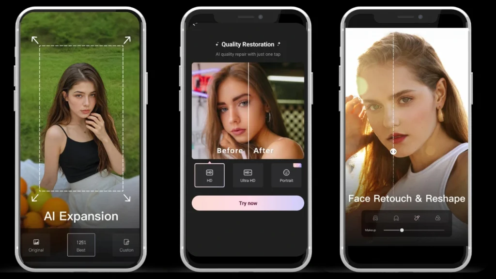 wink retouching app